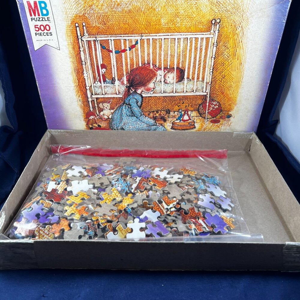 MB Puzzle 500 Pieces Holly Hobbie In Original Box - Picture 2 of 3